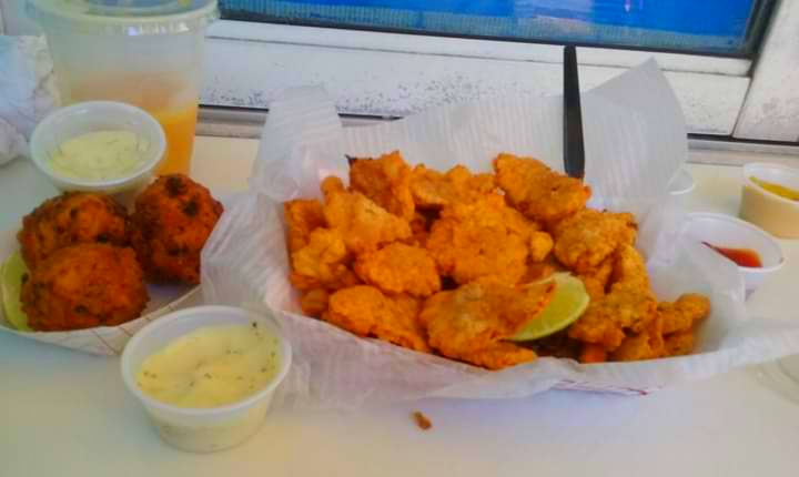 Picture of conch meal in Key West