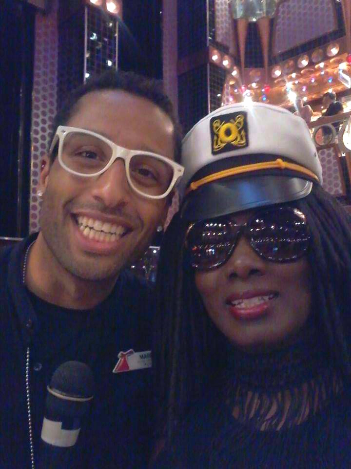 My favorite cruise director: MarQ
