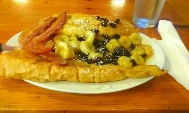 Banana Foster French Toast New Orleans style