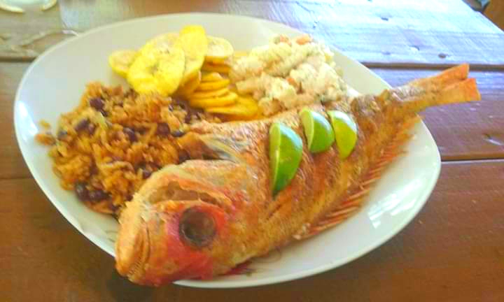 Fried Fish Lunch
Western Caribbean Cruise