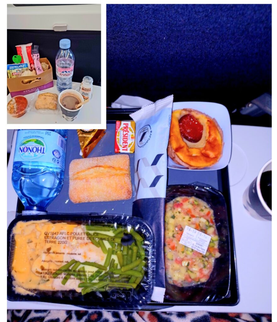 Airline food on Air France