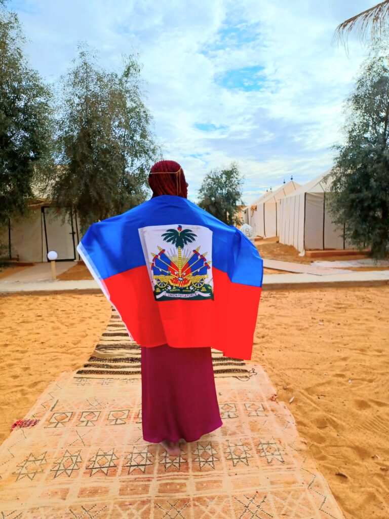 MERZOUGA SAHARA DESERT
HAITIAN FLAG 