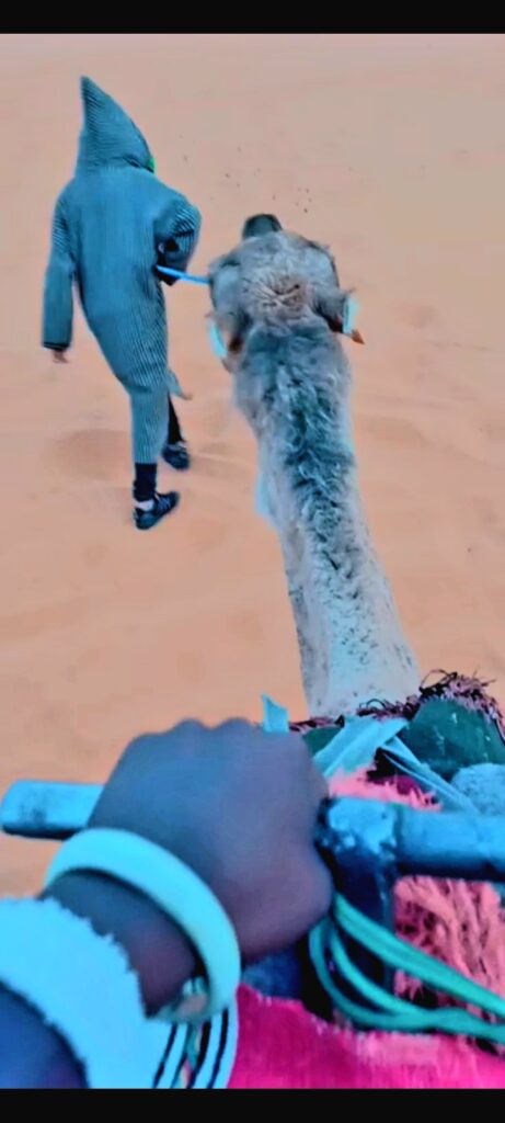 MERZOUGA SAHARA DESERT
CAMEL RIDE