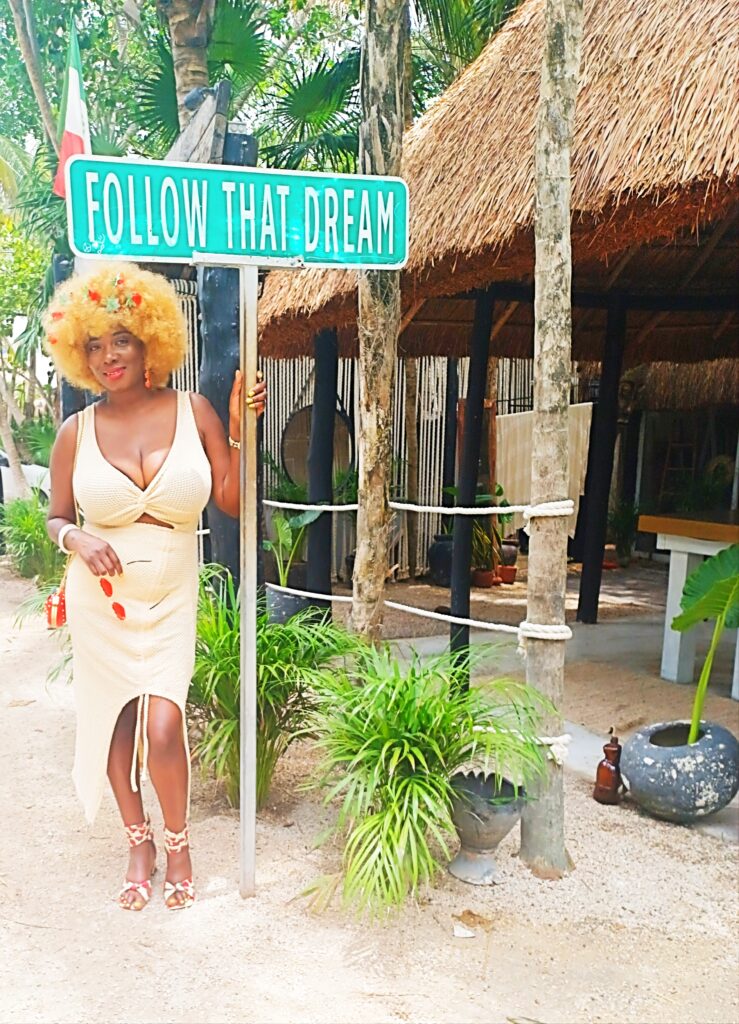 Follow that Dream Sign, Tulum
Driving While Black in Mexico