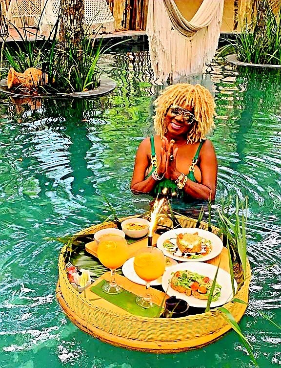 The Yellow Nest Tulum: Floating Breakfast