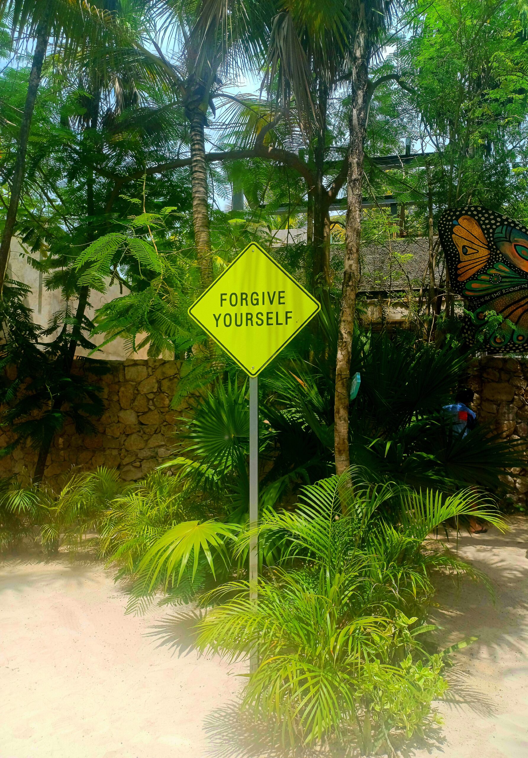 Forgive Yourself Sign
Tulum, Mexico