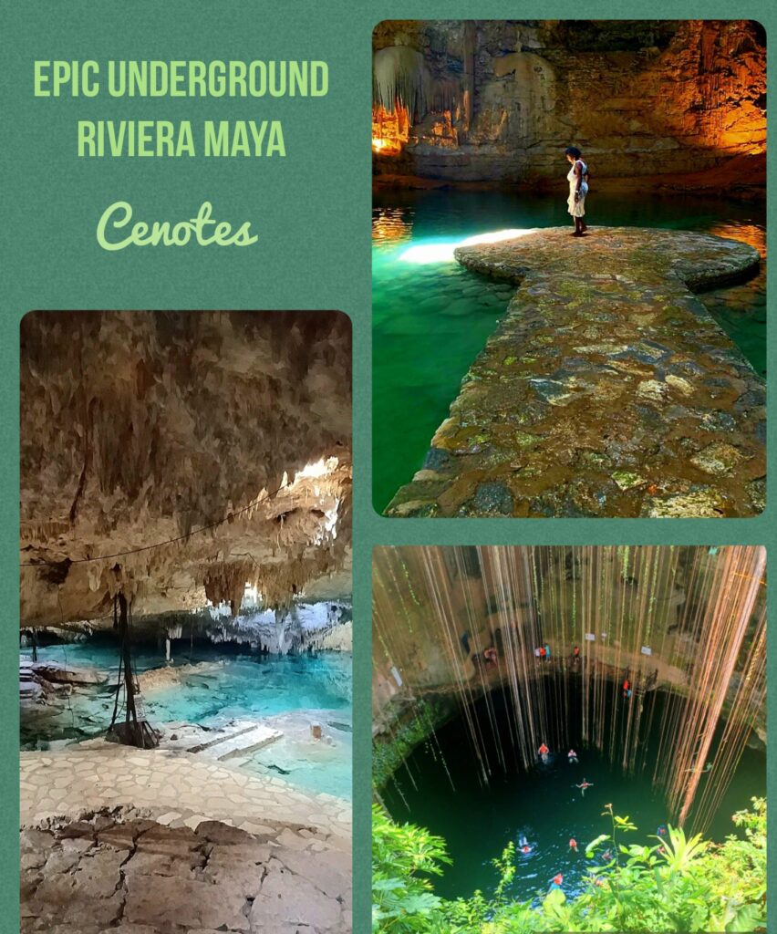 If you're looking for an epic underground cenote experience, look no further than Cenote Ikkil, Suytun & Taak