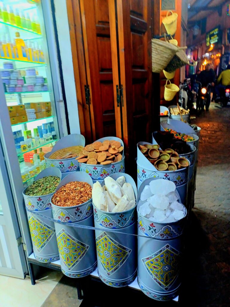 Spices in Marrakech souk
