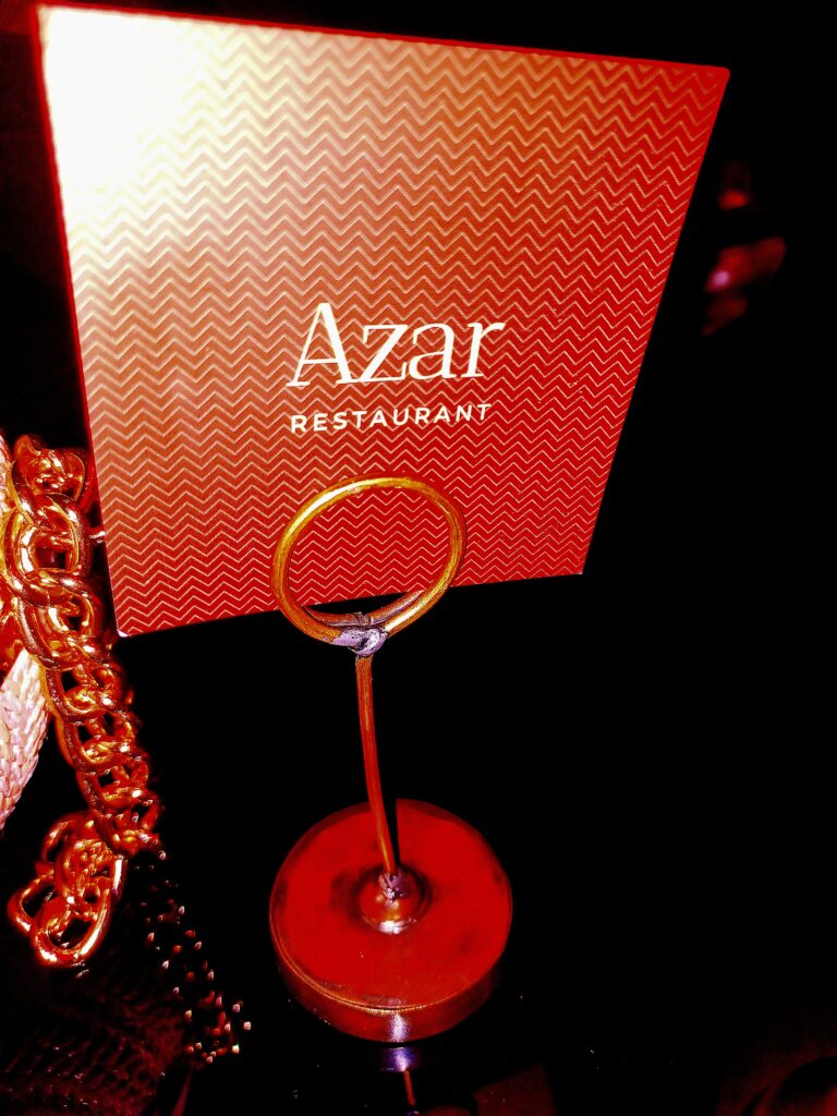 Azar Restaurant Marrakech