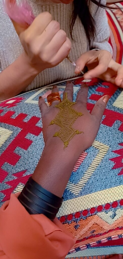 Henna tattoos Marrakech
